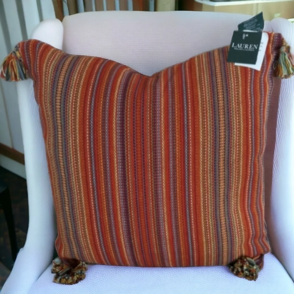 RALPH LAUREN 🪶 filled decorative throw pillow 20x20 - Picture 3 of 5